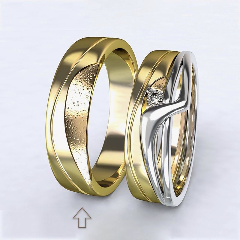 Men’s Wedding Band Yes yellow gold 14kt - 53